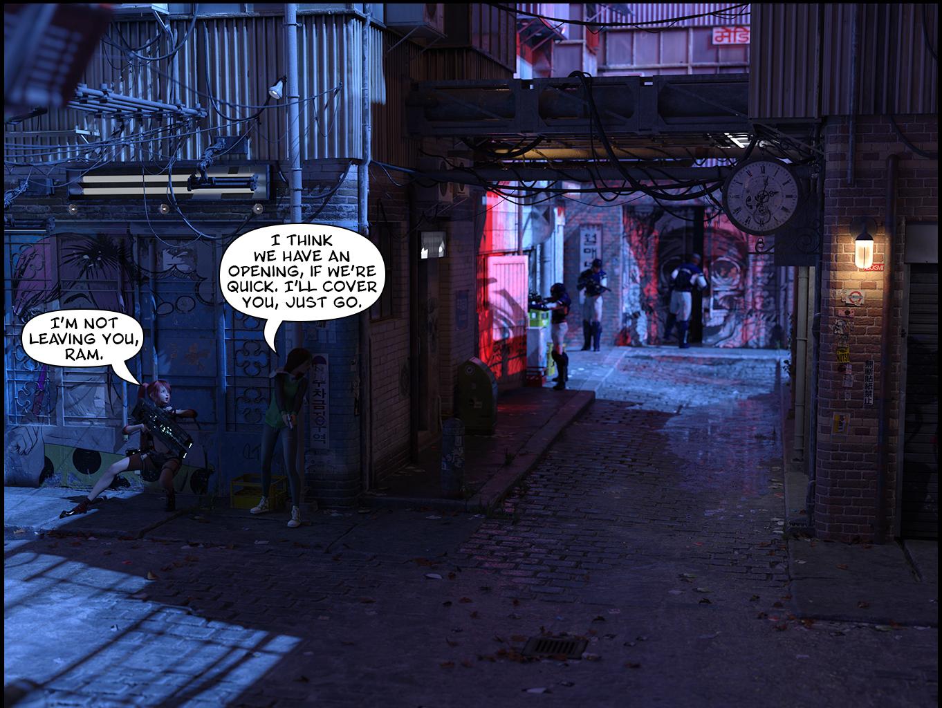 Indistinguishable - Episode 58, Page 16: Indistinguishable Sidecut – Lilah & Ramaja